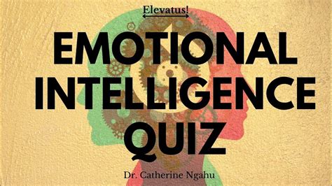 free emotional intelligence test|how emotionally intelligent are you quiz.